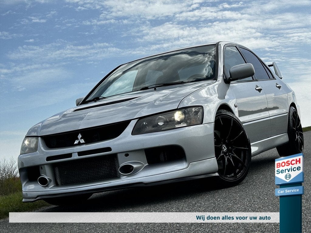 Mitsubishi Lancer evo 8 MILTEK / KW SCHROEFSET / AIRCO / REC, Auto's, Mitsubishi, Gebruikt, 4 cilinders, 1445 kg, Bedrijf