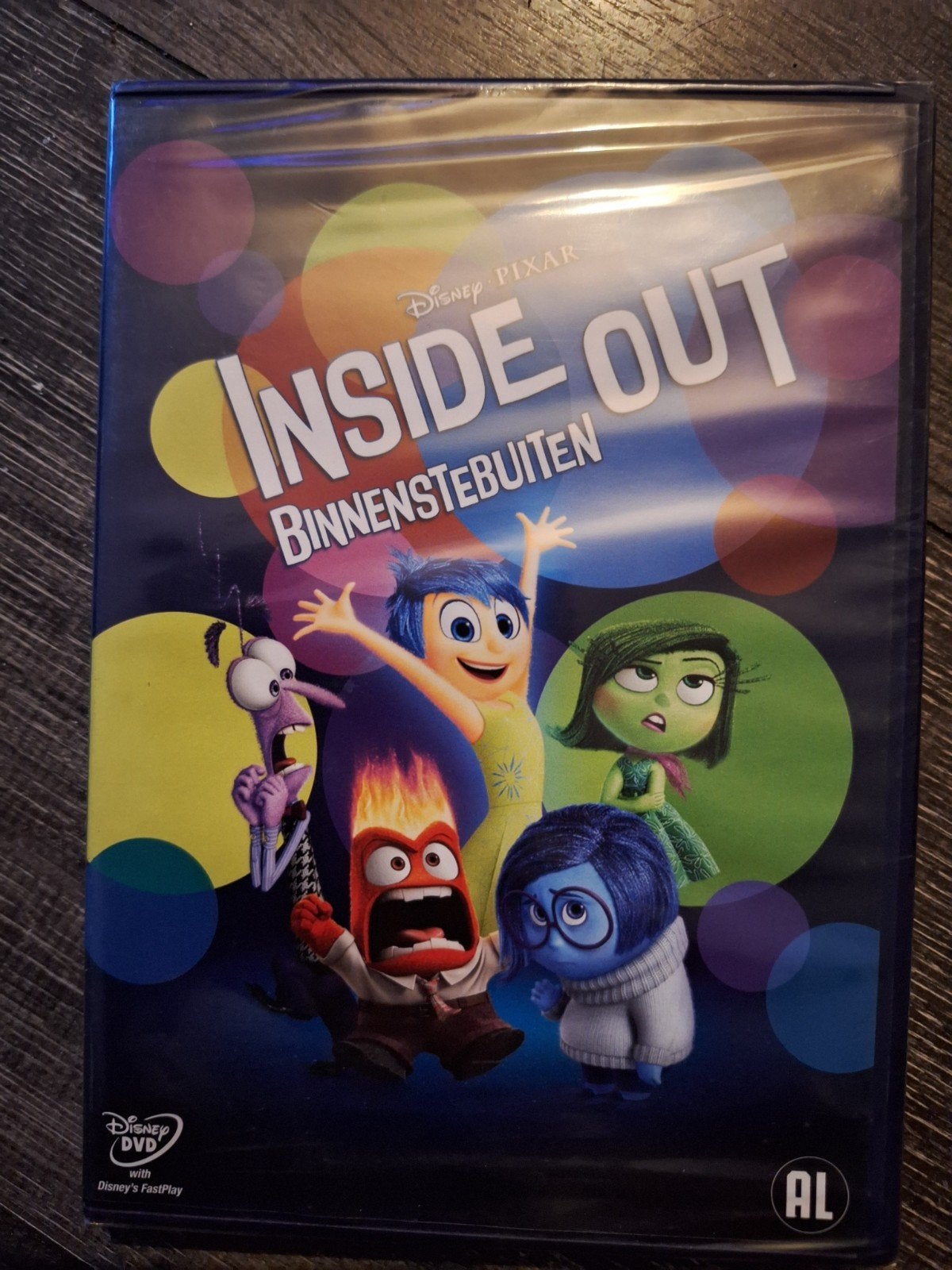 Inside Out (Binnenstebuiten) DVD - Nieuw in verpakking, Animatie, Ophalen of Verzenden, Nieuw in verpakking, Alle leeftijden