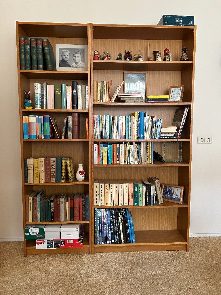 Boekenkast, Huis en Inrichting, Kasten | Boekenkasten, Ophalen, 50 tot 100 cm, Zo goed als nieuw, 150 tot 200 cm