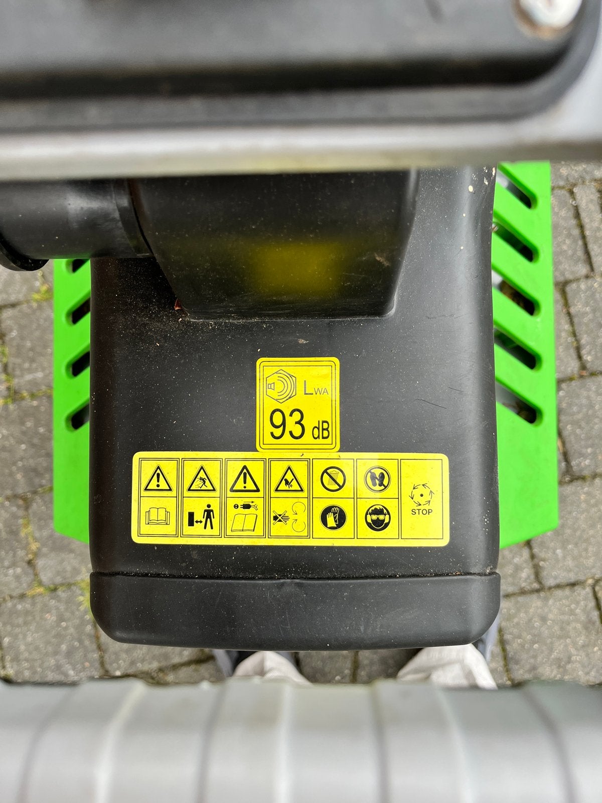 Hakselaar Hornbach For-Q 40mm takdikte met opvangdoos, Ophalen, Zo goed als nieuw, Elektrisch, Met opvangbak