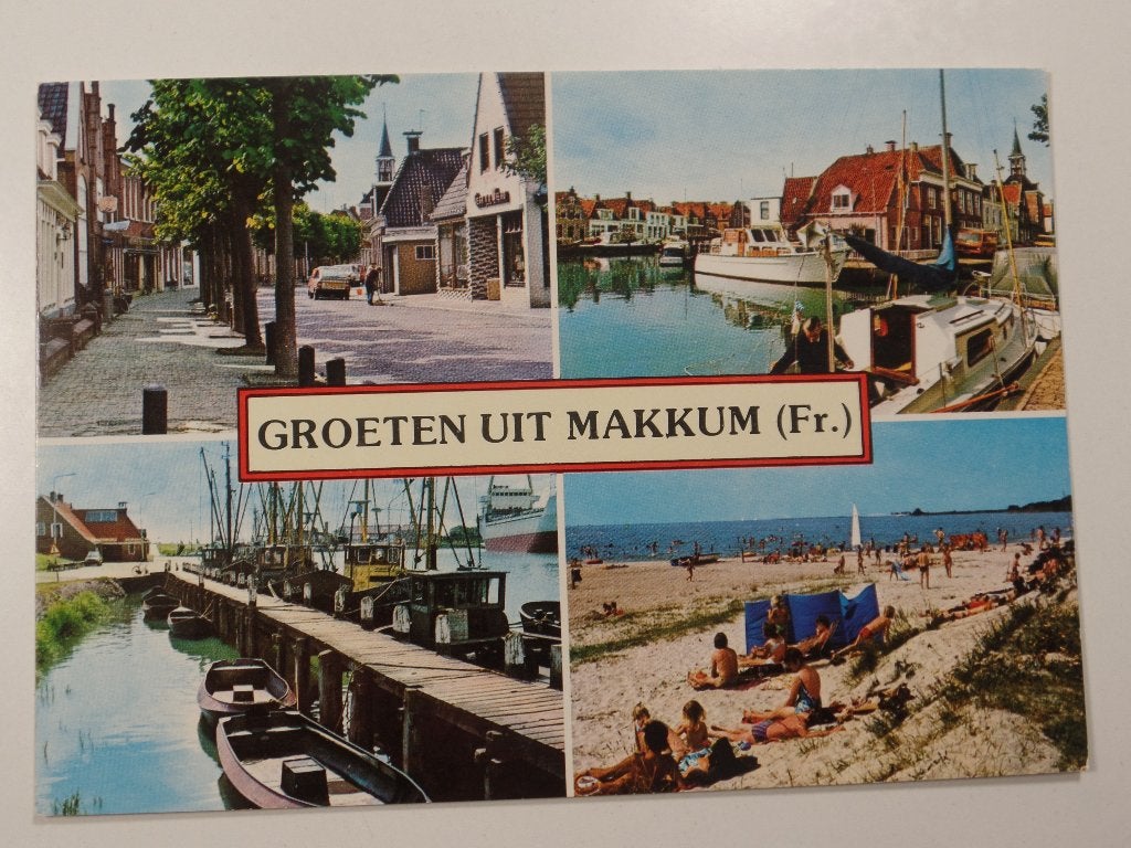 Makkum 19, Ophalen of Verzenden, Ongelopen, Friesland