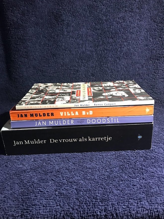 4 Boeken van Jan Mulder. Ex-voetballer/schrijver/columnist, Ophalen of Verzenden, Gelezen, Jan Mulder., Nederland