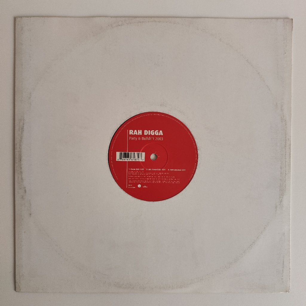 Rah Digga – Party & Bullshit 2003 (Vinyl), Promo, Ophalen of Verzenden, Zo goed als nieuw, 12 inch