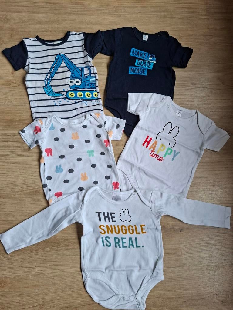 Te koop 5x romper, Ophalen of Verzenden, Jongen of Meisje, Nacht- of Onderkleding
