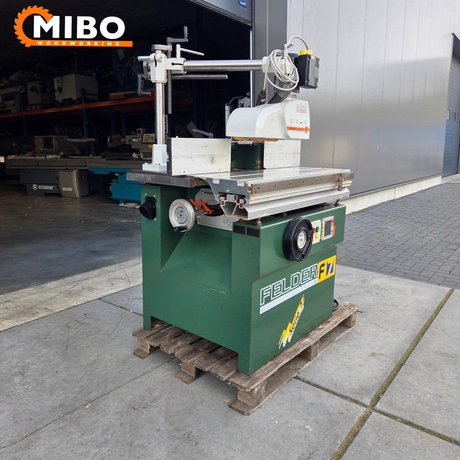 Felder freesmachine tafelfrees 45graden compact ****, Overige soorten, Ophalen of Verzenden, Zo goed als nieuw, Felder hammer panhans scm robland casadei altendorf martin