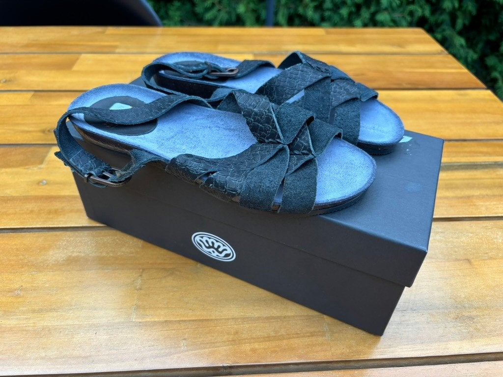 Fred de la Bretoniere Sandalen schoenen | Nieuw | mt 36, Fred de la Bretoniere, Fred de la Bretoniere, Zwart, Fred de la Bretoniere
