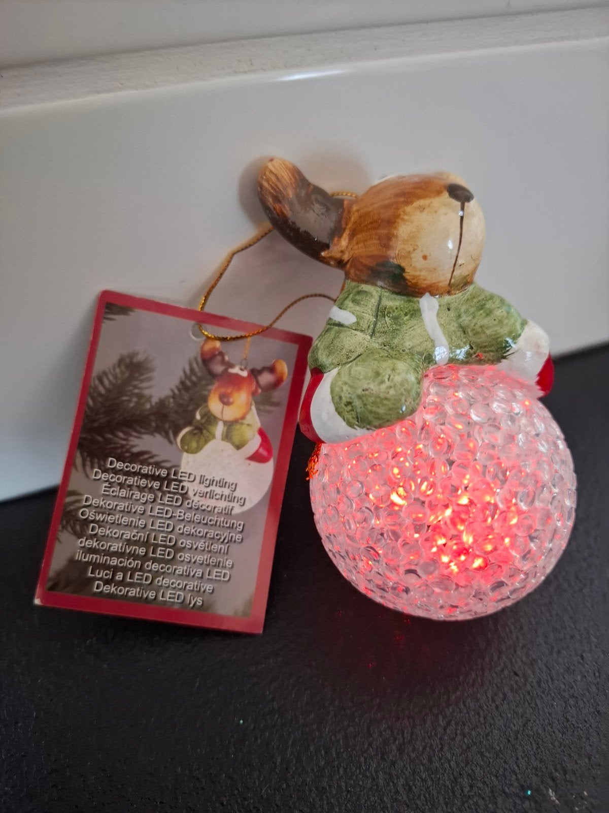 Kerst rendier, Ophalen of Verzenden, Zo goed als nieuw