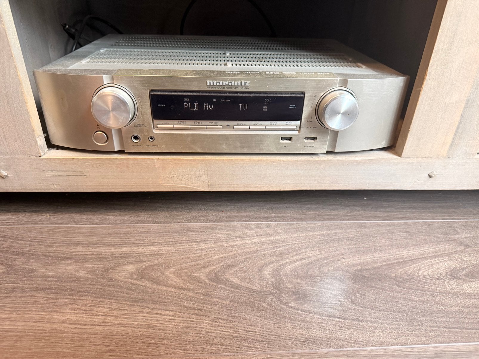 Marantz NR1604 AV surround receiver compleet in goede staat, Audio, Tv en Foto, Versterkers en Receivers, Gebruikt, 120 watt of meer
