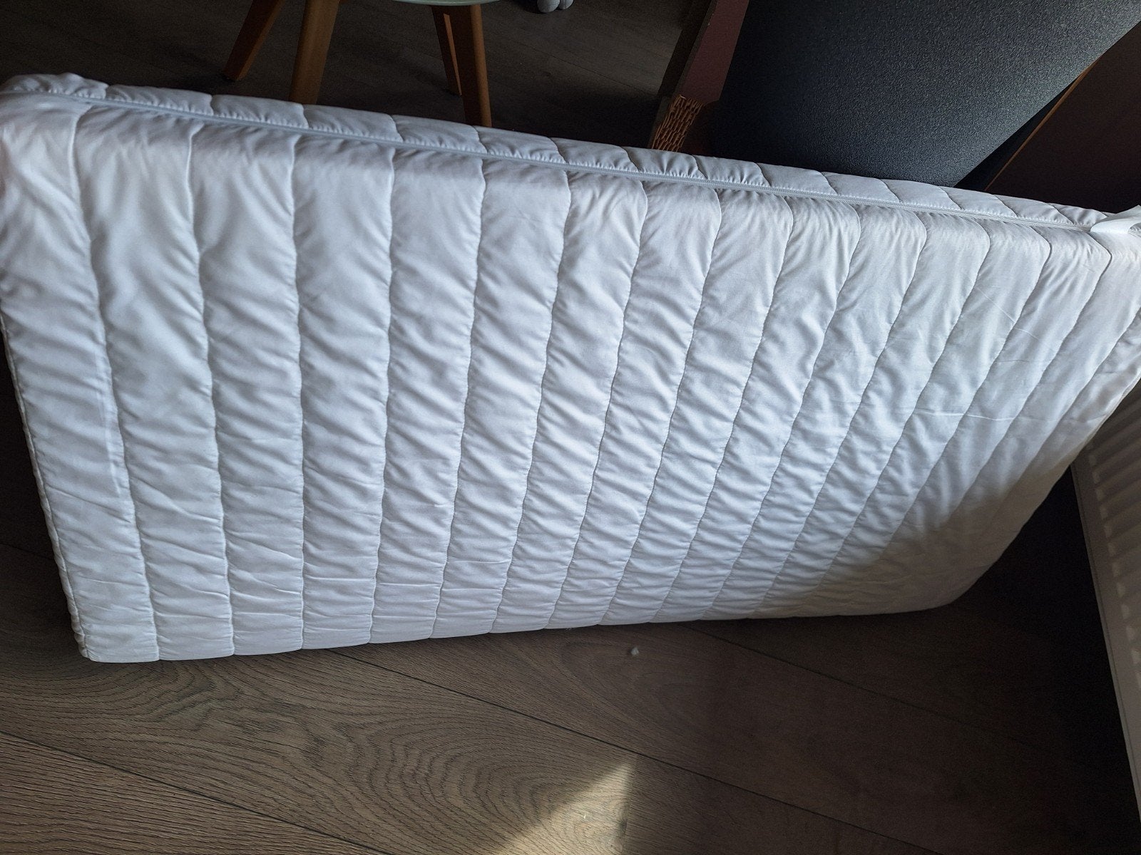 Koudschuimmatras ledikant 120x60x13cm, Ophalen, 190 cm of minder, Zo goed als nieuw, Matras