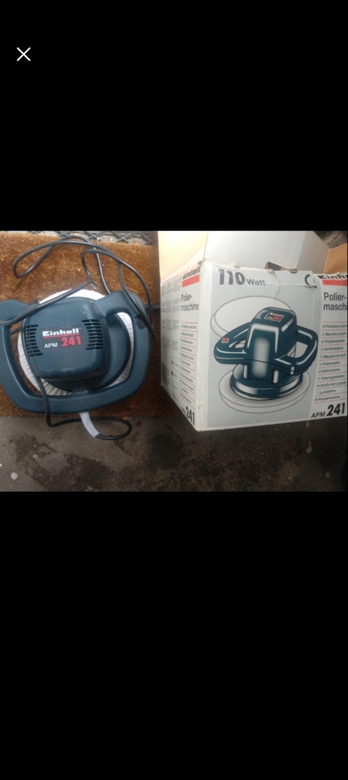 polijstmachine, Ophalen, Gebruikt, Minder dan 600 watt, Overige typen
