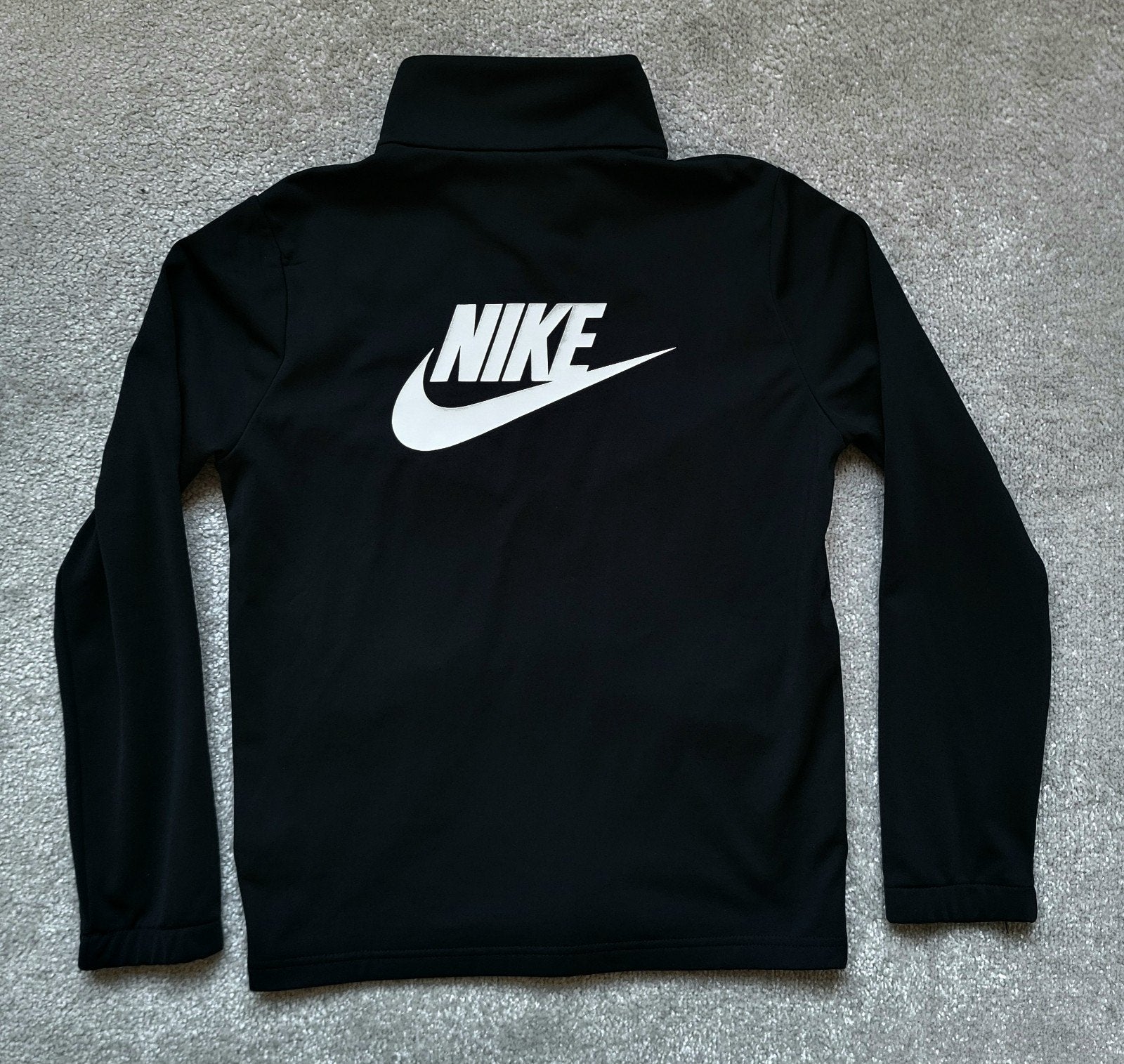 Nike trainingsvest met rits & zakken - maat 152, Jongen of Meisje, Trui of Vest, Ophalen of Verzenden, Zo goed als nieuw