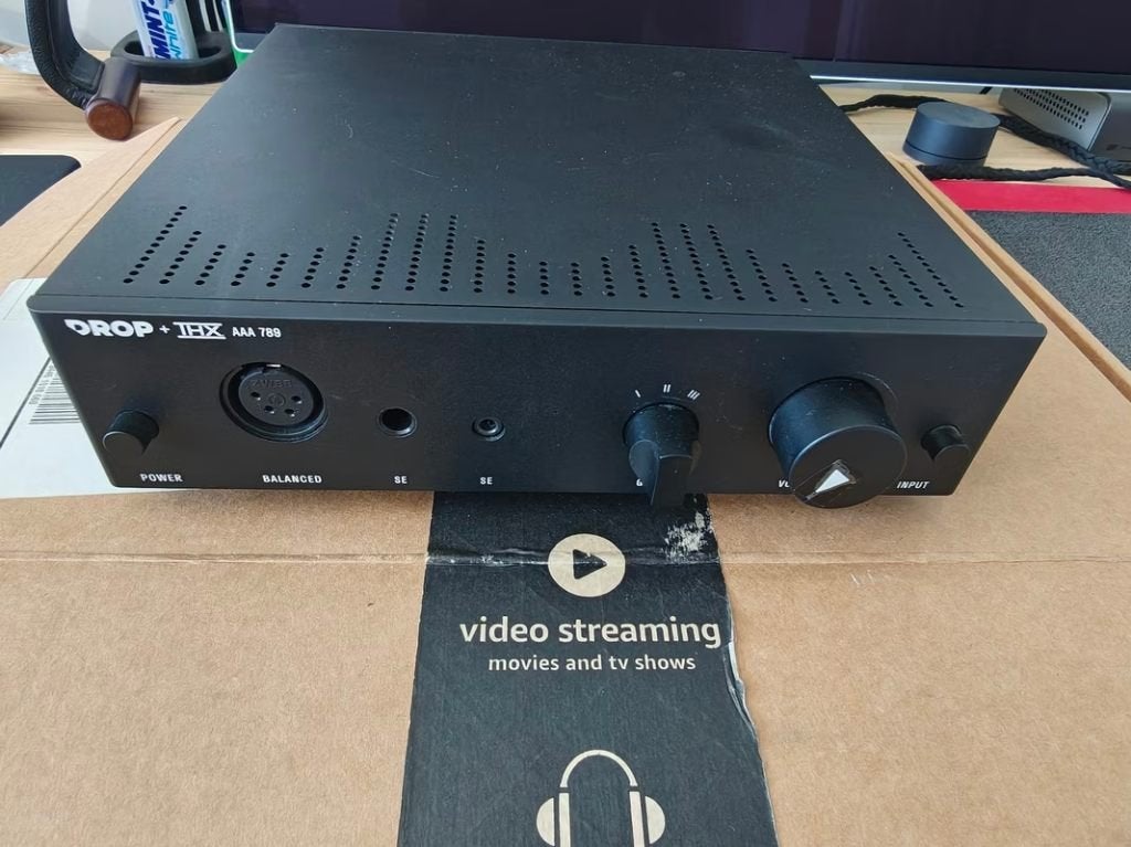 Drop THX AAA 789 headphone AMP, Zo goed als nieuw, Ophalen, Overige merken, Minder dan 60 watt