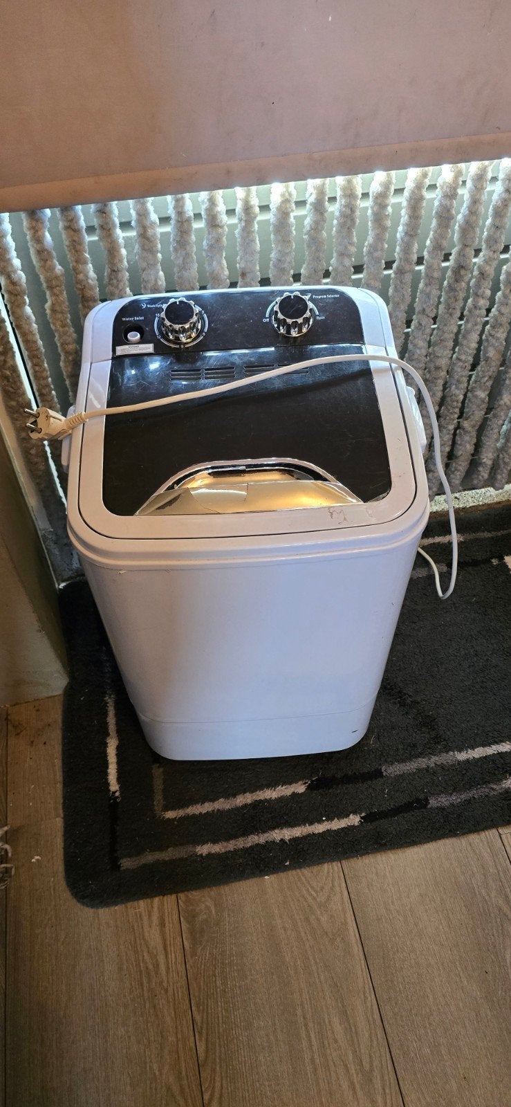 Compacte Mini Wasmachine - Ideaal voor kleine ruimtes, Witgoed en Apparatuur, Ophalen, 4 tot 6 kg, Bovenlader, Kort programma