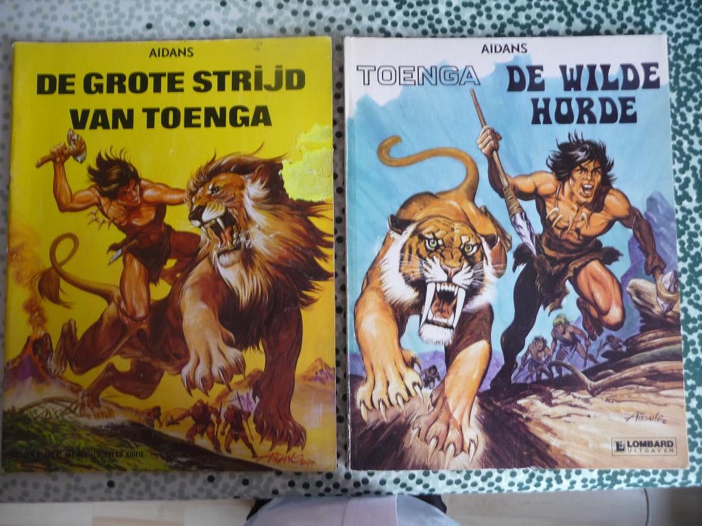 TOENGA stripboeken, Boeken, Stripboeken, Meerdere stripboeken, Ophalen of Verzenden, Gelezen