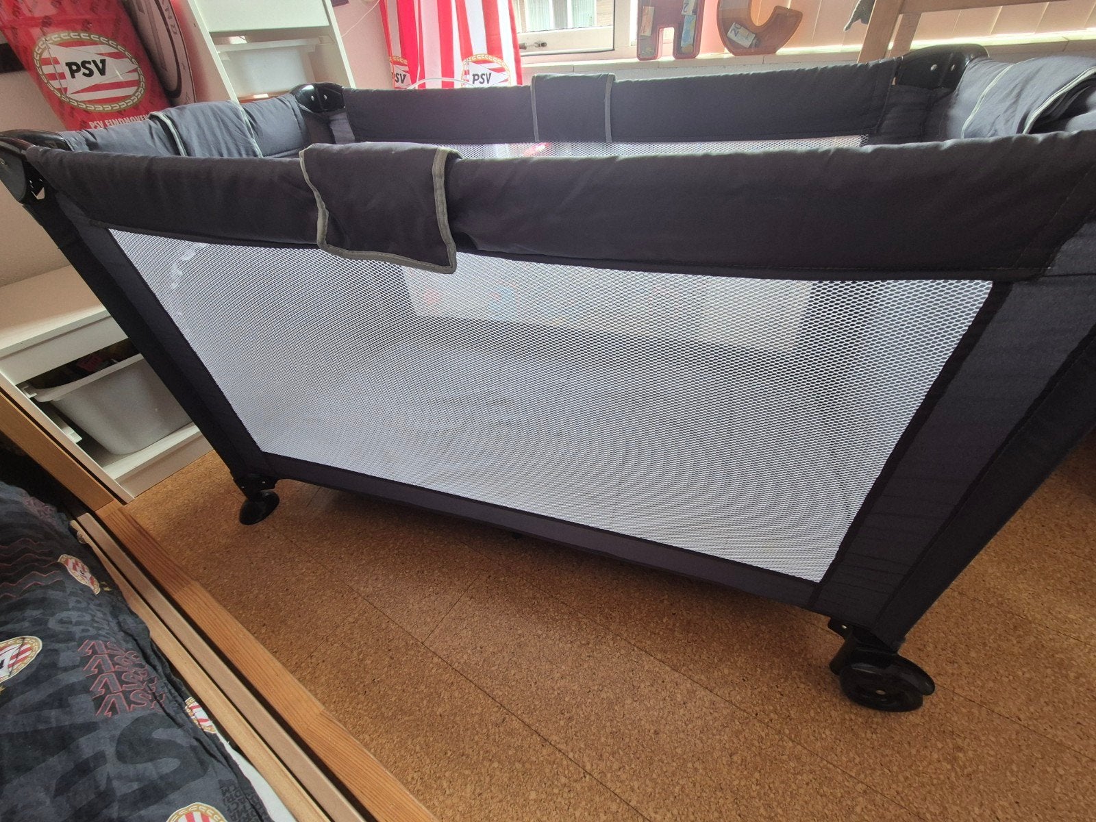 Koelstra campingbedje met Prenatal matras, Kinderen en Baby's, Ophalen, Gebruikt, Minder dan 140 cm, Matras