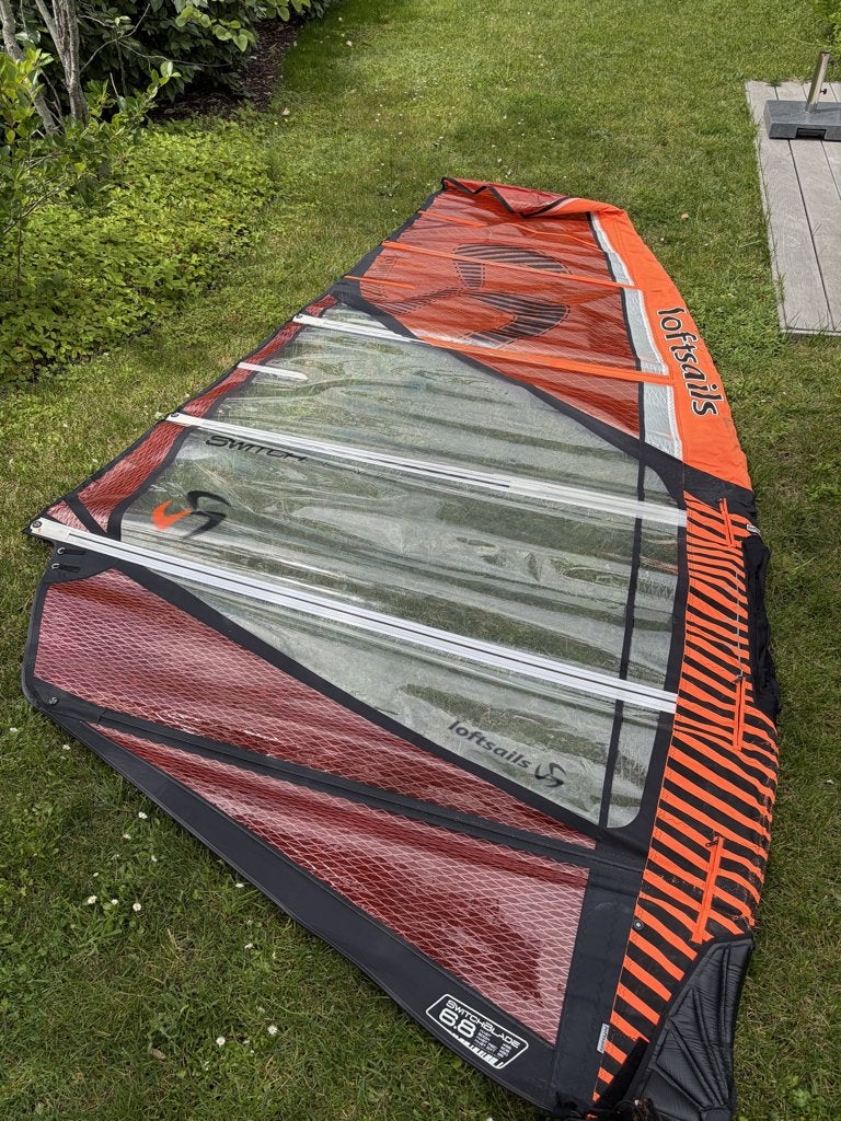 Loftsails Switchblade 6.8 en 7.3, Watersport en Boten, Ophalen, Zeil, Loftsails, Gebruikt