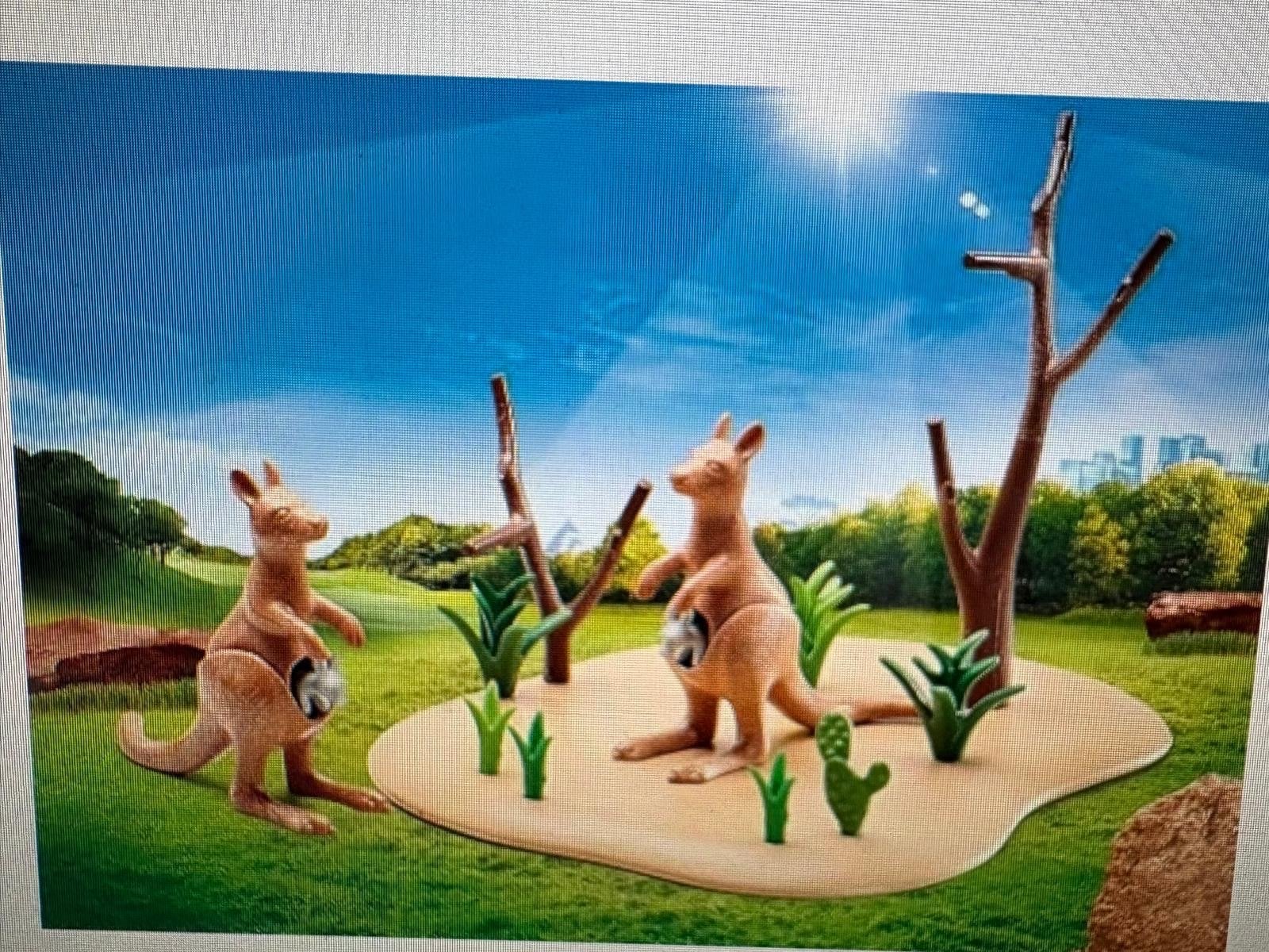 Playmobil Kangoeroes met baby's - Nieuw in verpakking, Wild life, Complete set, Nieuw, Ophalen of Verzenden