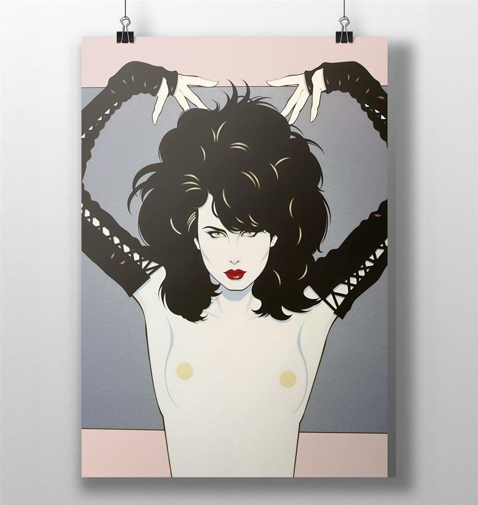 PATRICK NAGEL 80s Playboy Popart Poster affiche, Verzenden, Nieuw, A1 t/m A3, Film en Tv