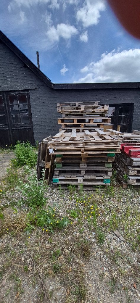 Gratis pallets af te halen, Ophalen, Gebruikt, 100 cm of meer, 60 cm of meer