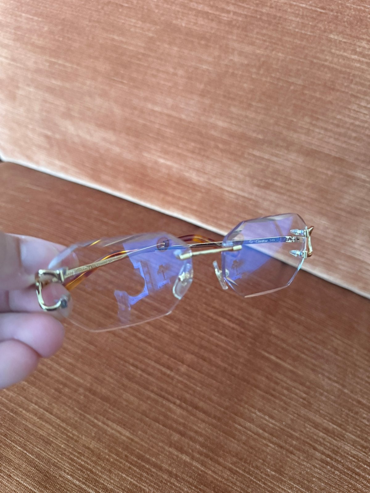 Cartier Piccadilly Goud bril met coating!, Sieraden, Tassen en Uiterlijk, Zonnebrillen en Brillen | Heren, Overige merken, Overige kleuren