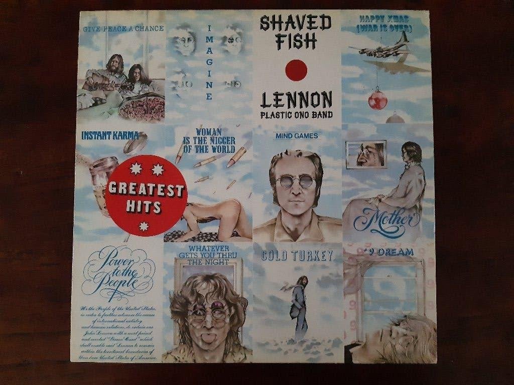 John Lennon - Shaved Fish (Greatest Hits), Cd's en Dvd's, Vinyl | Rock, Gebruikt, Inclusief binnenhoes, Ophalen of Verzenden, 1970 - 1979
