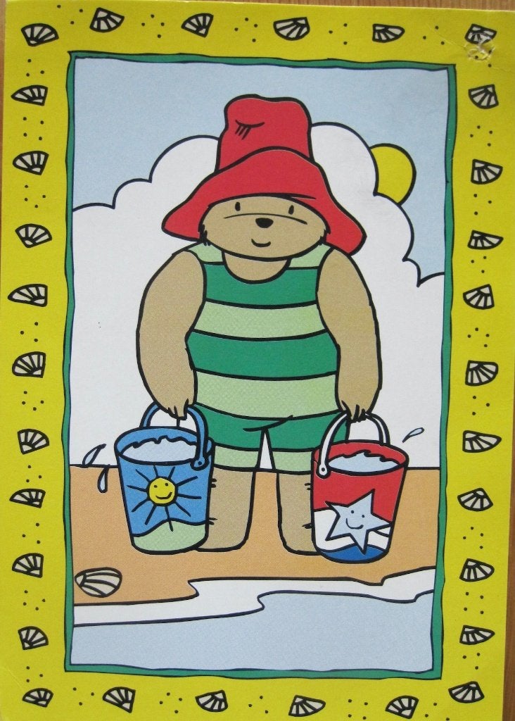 Voor het kind - Paddington met emmertjes - 1996 - nieuw, Verzenden, 1980 tot heden, Ongelopen, Kinderen
