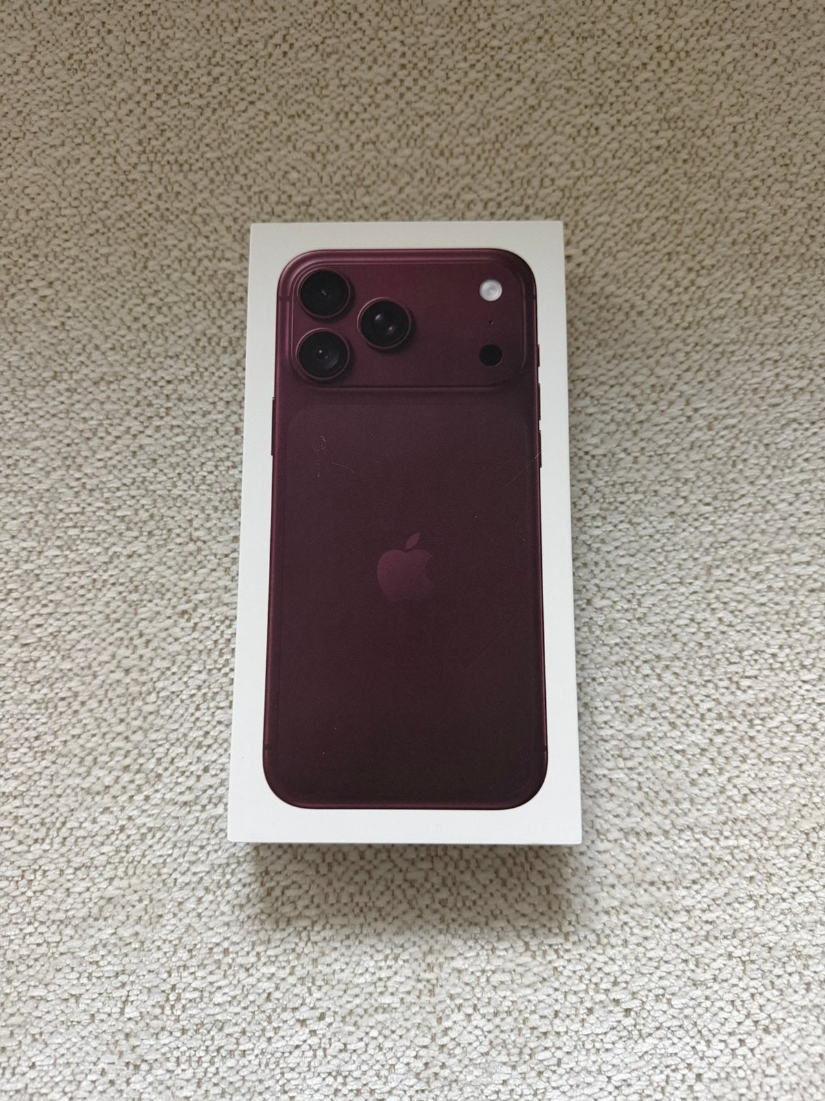 Apple iPhone 18 Pro Max, 256GB, Burgundy, Geseald & incl Bon, Ophalen, 128 GB, Nieuw, Zonder simlock