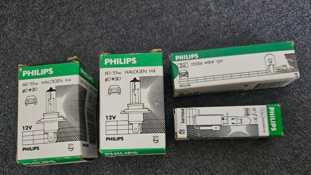Philips Autolampen - Halogeen H4 en H3, diverse types, Ophalen of Verzenden, Nieuw