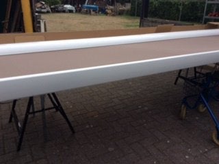 Nieuwe elektrische cassetteschermen 5 x 3m, Ophalen, 450 cm of meer, 150 tot 300 cm, Knikarmscherm