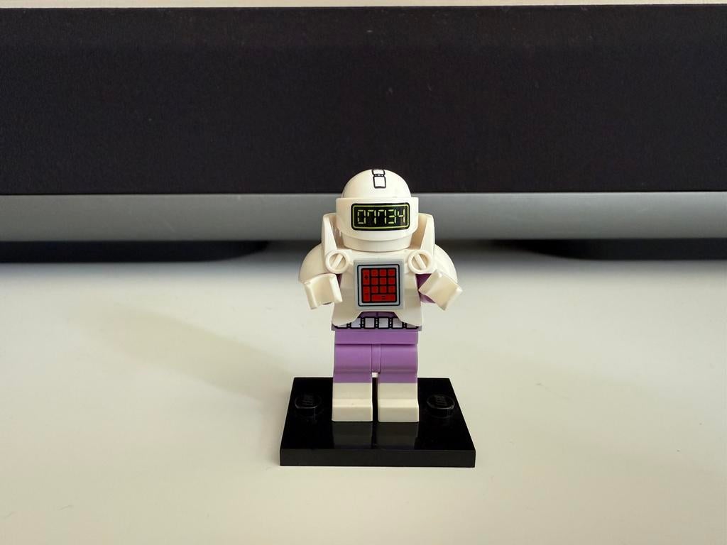 Lego Minifigures, Batman Movie series 1, Calculator, Ophalen of Verzenden, Zo goed als nieuw, Complete set, Lego