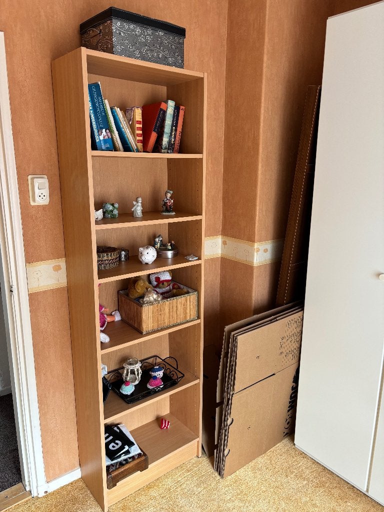 Boekenkast.  Open, Huis en Inrichting, Kasten | Boekenkasten, Ophalen, Met plank(en), 50 tot 100 cm, Zo goed als nieuw