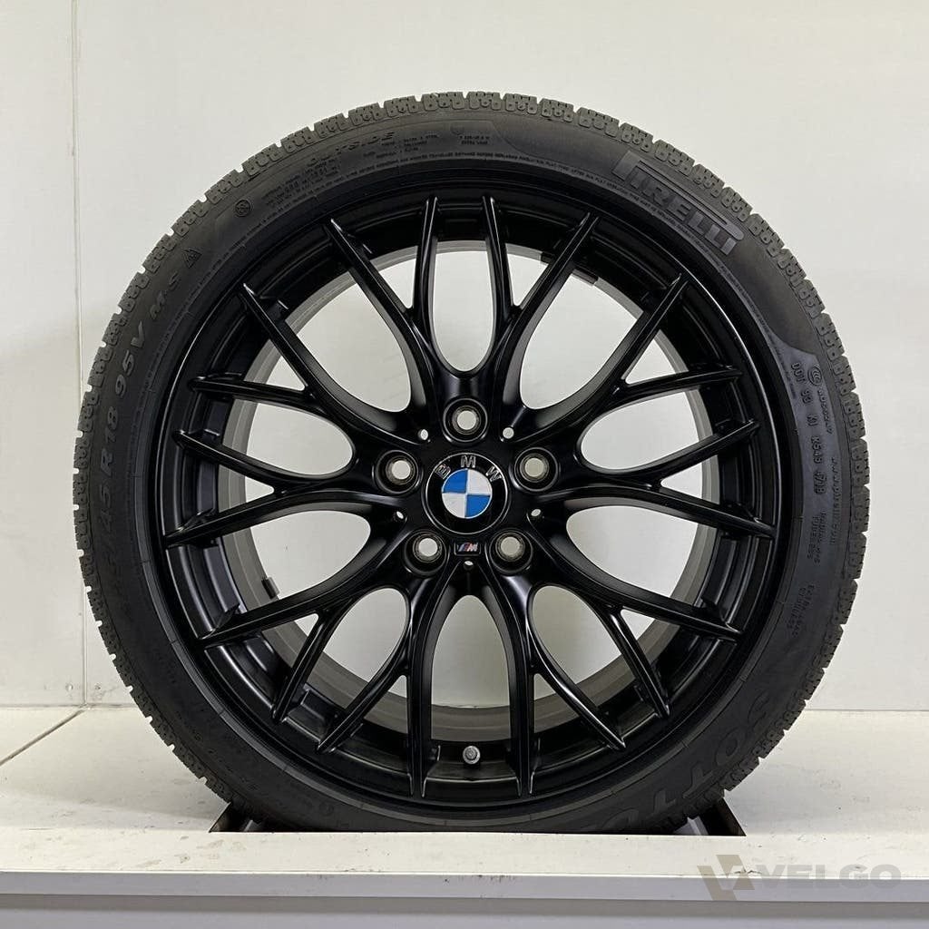 BMW 3 SERIE F30 F31 4 SERIE F32 F33 F36 SET VELGEN + WINTERB, 18 inch, Gebruikt, Banden en Velgen, Info@velgo.nl