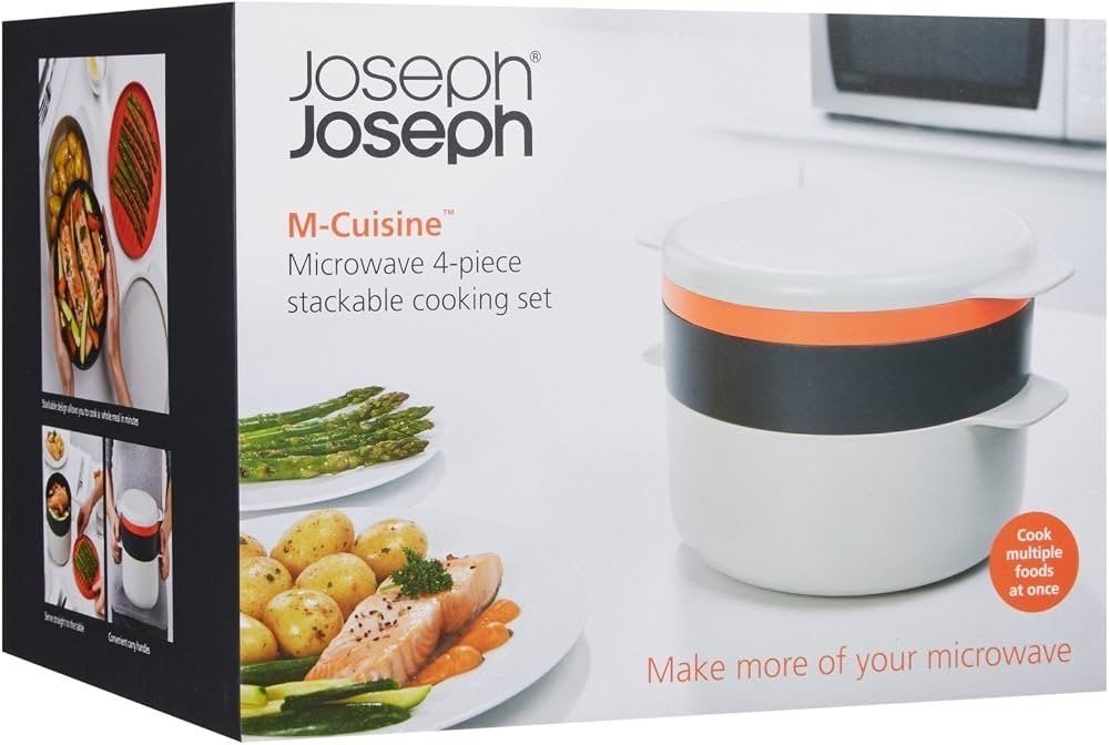 Joseph Joseph M-Cuisine 4-delige magnetron kookset, Ophalen, Overige typen, Kunststof, Nieuw