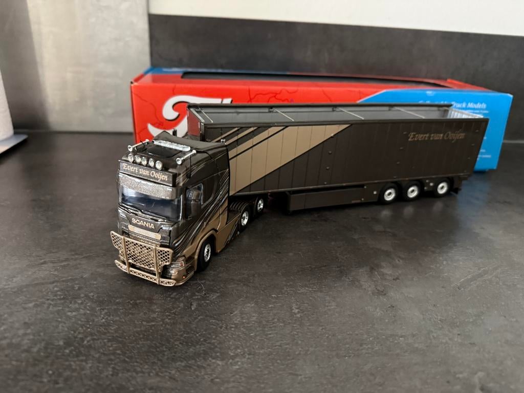 Tekno - Scania Evert v Ooijen, Ophalen of Verzenden, Zo goed als nieuw, Bus of Vrachtwagen, Tekno