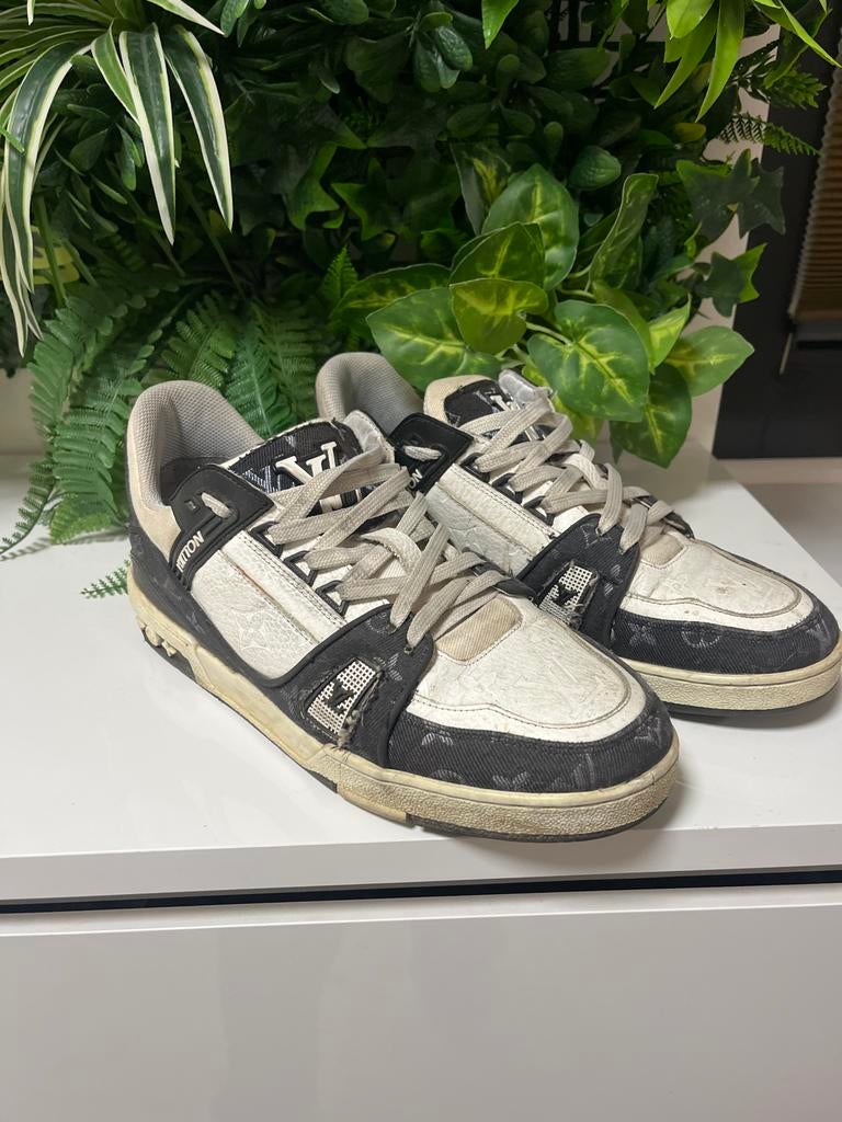 Louis Vuitton LV Trainer Sneakers Maat 41, Kleding | Heren, Schoenen, Ophalen, Zwart, Sneakers of Gympen, Gedragen