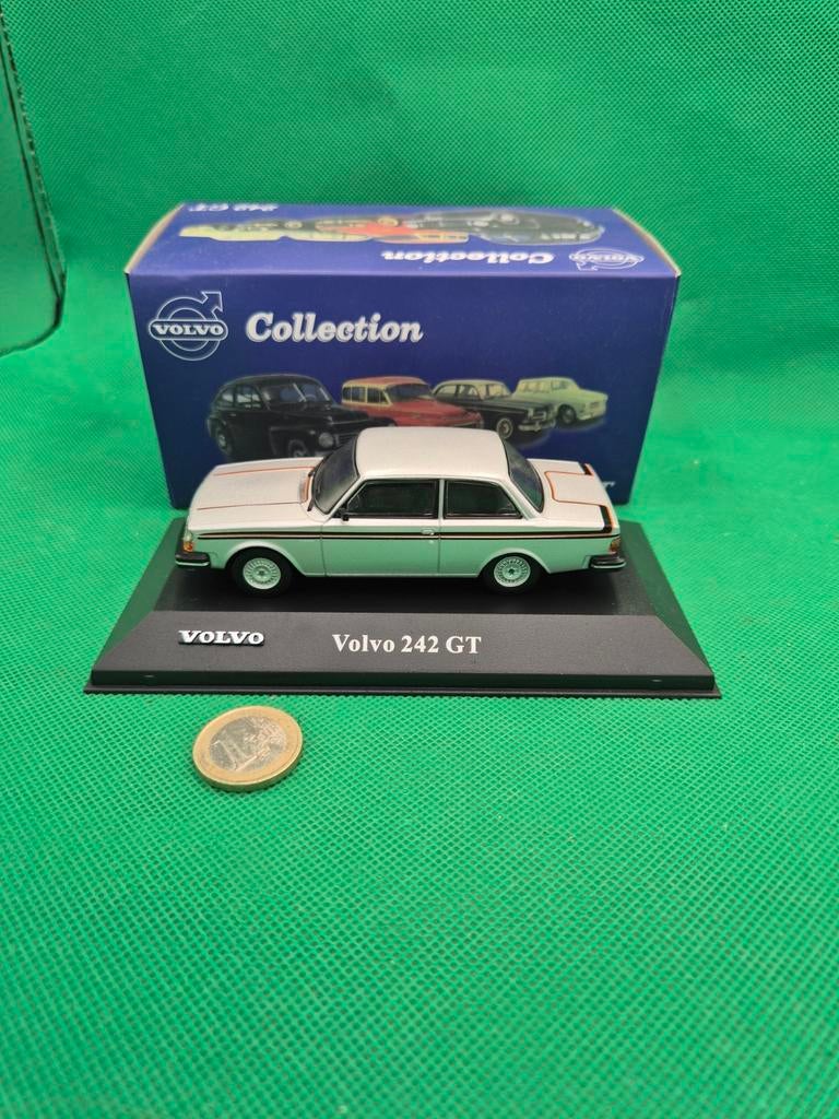 213 Volvo 242 GT 1/43 atlas, Ophalen of Verzenden, Zo goed als nieuw, Auto, Overige merken