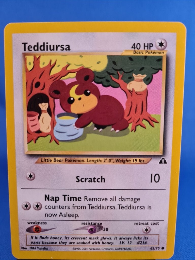 Teddiursa 65/75 - Neo Discovery, Verzenden, Gebruikt