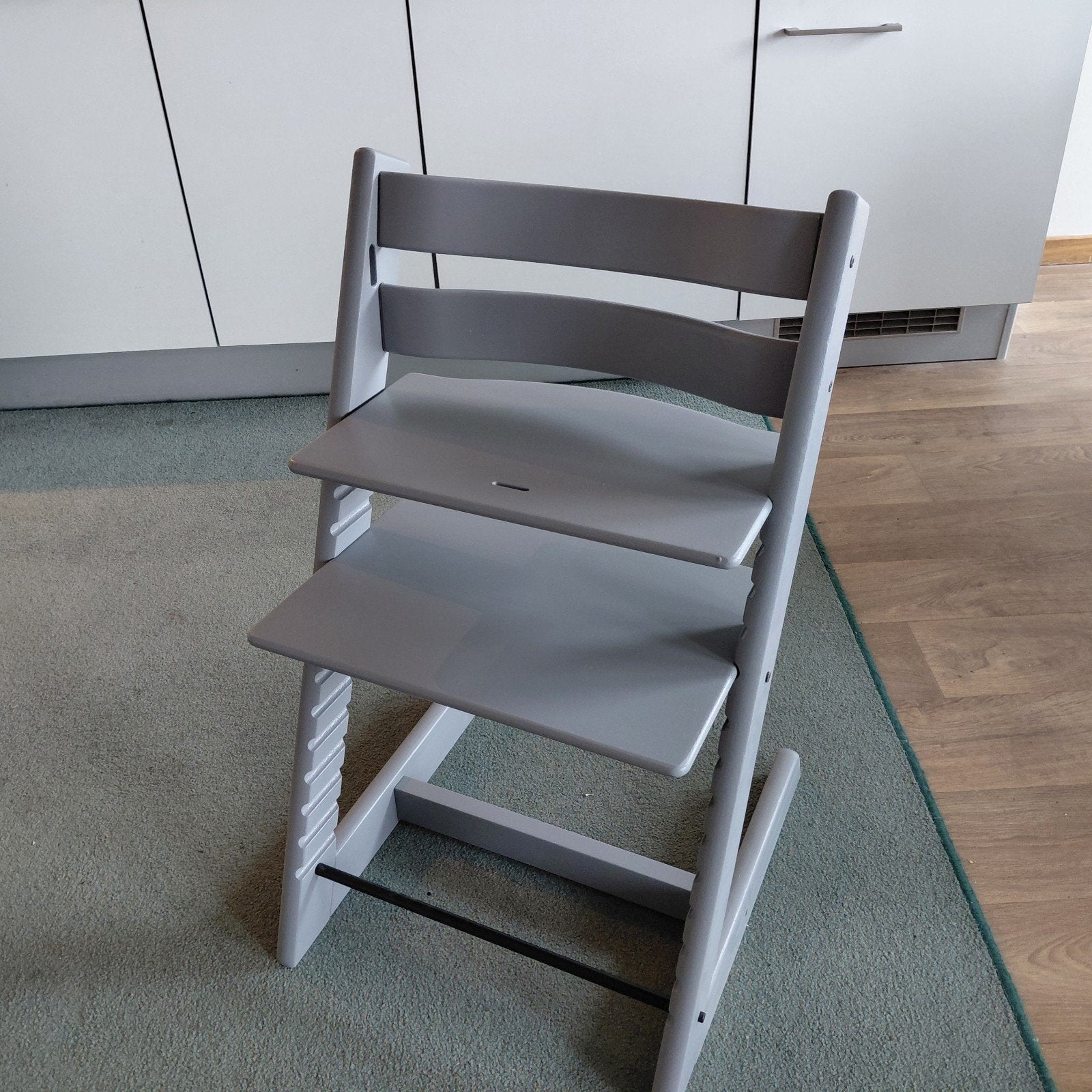 stokke tripp trapp nieuw model."" storm grey", Ophalen, Zo goed als nieuw, Meegroeistoel