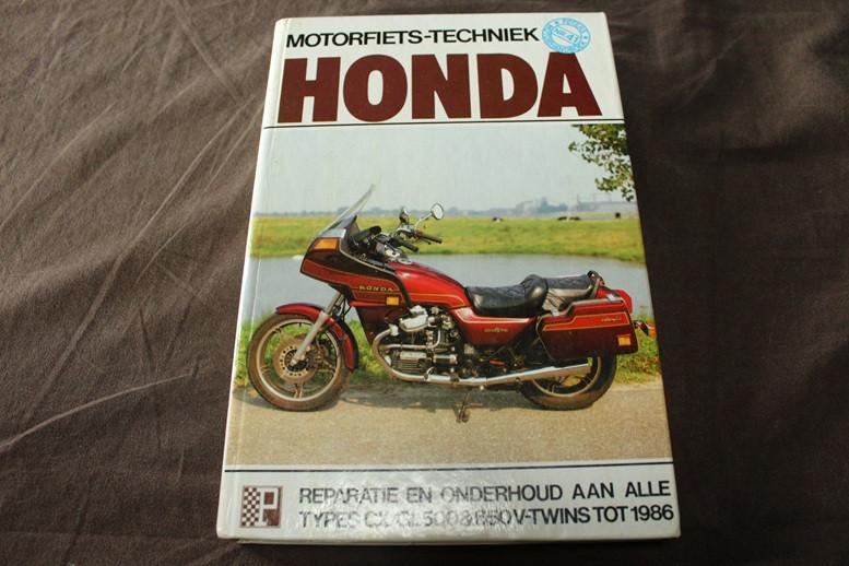 Honda CX / GL 500 & 650 tot 1986 motorfiets werkplaatsboek, Motoren, Ophalen of Verzenden, Honda