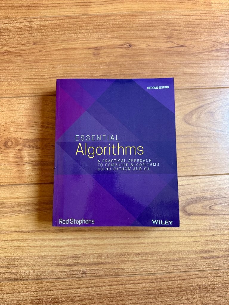 Essential Algorithms, Rod Stephens, Zo goed als nieuw, Beta, HBO