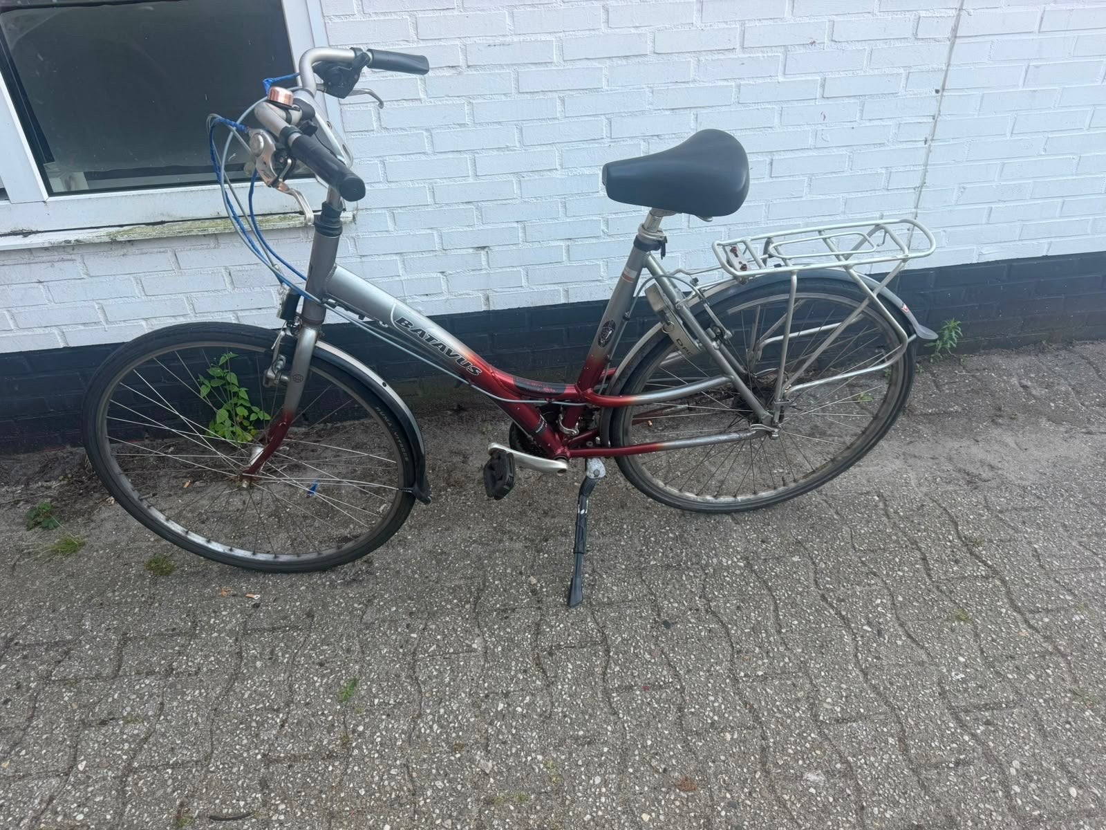 Batavus damesfiets - Gebruikt, maar in goede staat, Ophalen, Velgrem, Batavus, 50 tot 53 cm