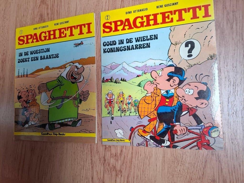 stripboeken :Spaghetti, Meerdere stripboeken, Ophalen of Verzenden, Gelezen
