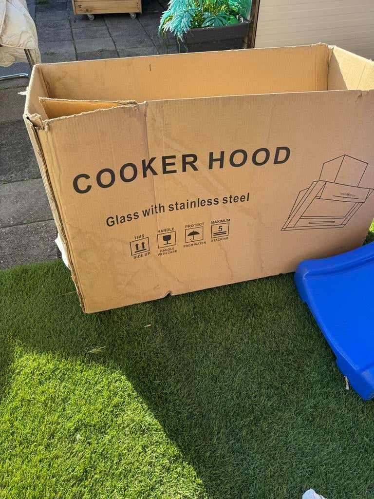 Afzuigkap filter en aansluiting (nieuw), Ophalen, Nieuw