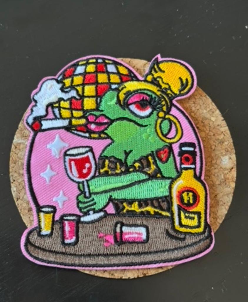 Oeteldonk embleem 20, Verzenden, Zo goed als nieuw