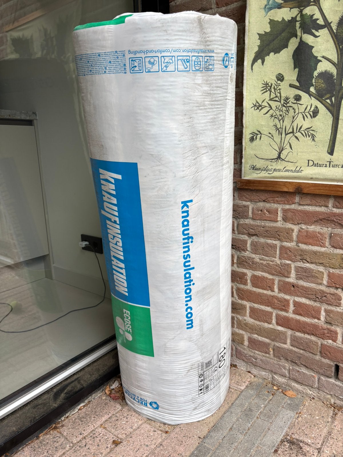 Knauf Unifit TI 135 U glaswol - 2900x1200x180mm - Rd 5,25, Ophalen, Nieuw, Glaswol, 12 cm of meer