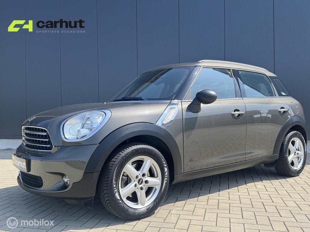Mini Countryman 1.6 One Chili| Slechts 87.000 KM| Leer| all, Voorwielaandrijving, Gebruikt, Euro 6, Parkeersensor
