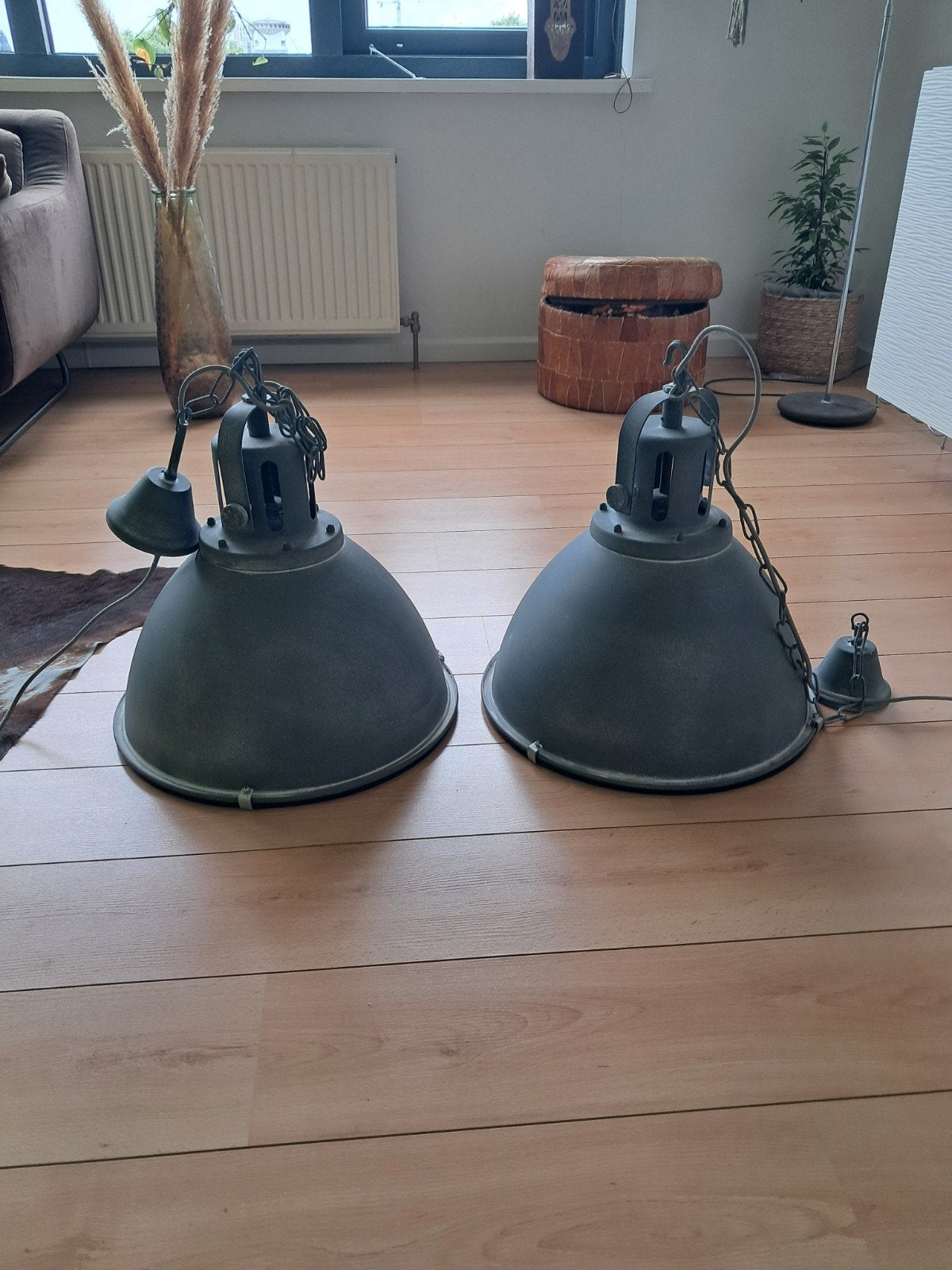Set Industriële Hanglampen, Ophalen