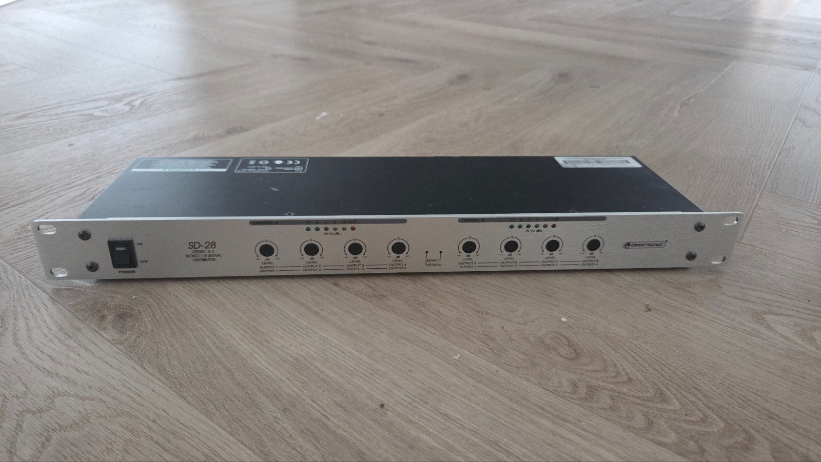 Omnitronic SD-28, Ophalen of Verzenden, Zo goed als nieuw