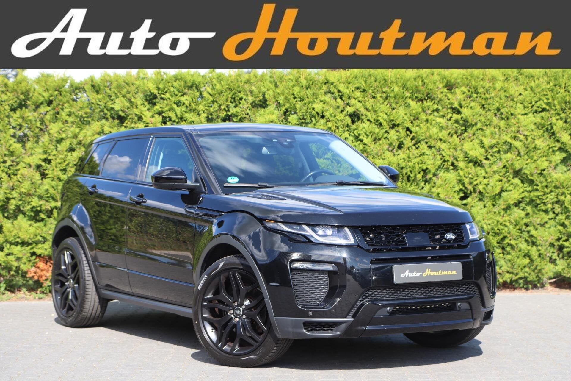 Range Rover Evoque 2.0 Si4 241PK HSE Automaat | MERIDIAN | M, Auto's, Automaat, 4 cilinders, Zwart, Bedrijf