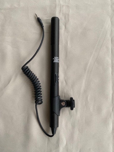 Super Unidirectional Electret Condenser Microphone, Ophalen of Verzenden, Zo goed als nieuw, Overige typen
